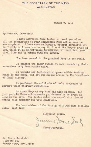 Henry Carattini oral history project