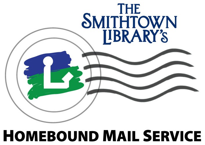 The Smithtown Library's Homebound Mail Service logo