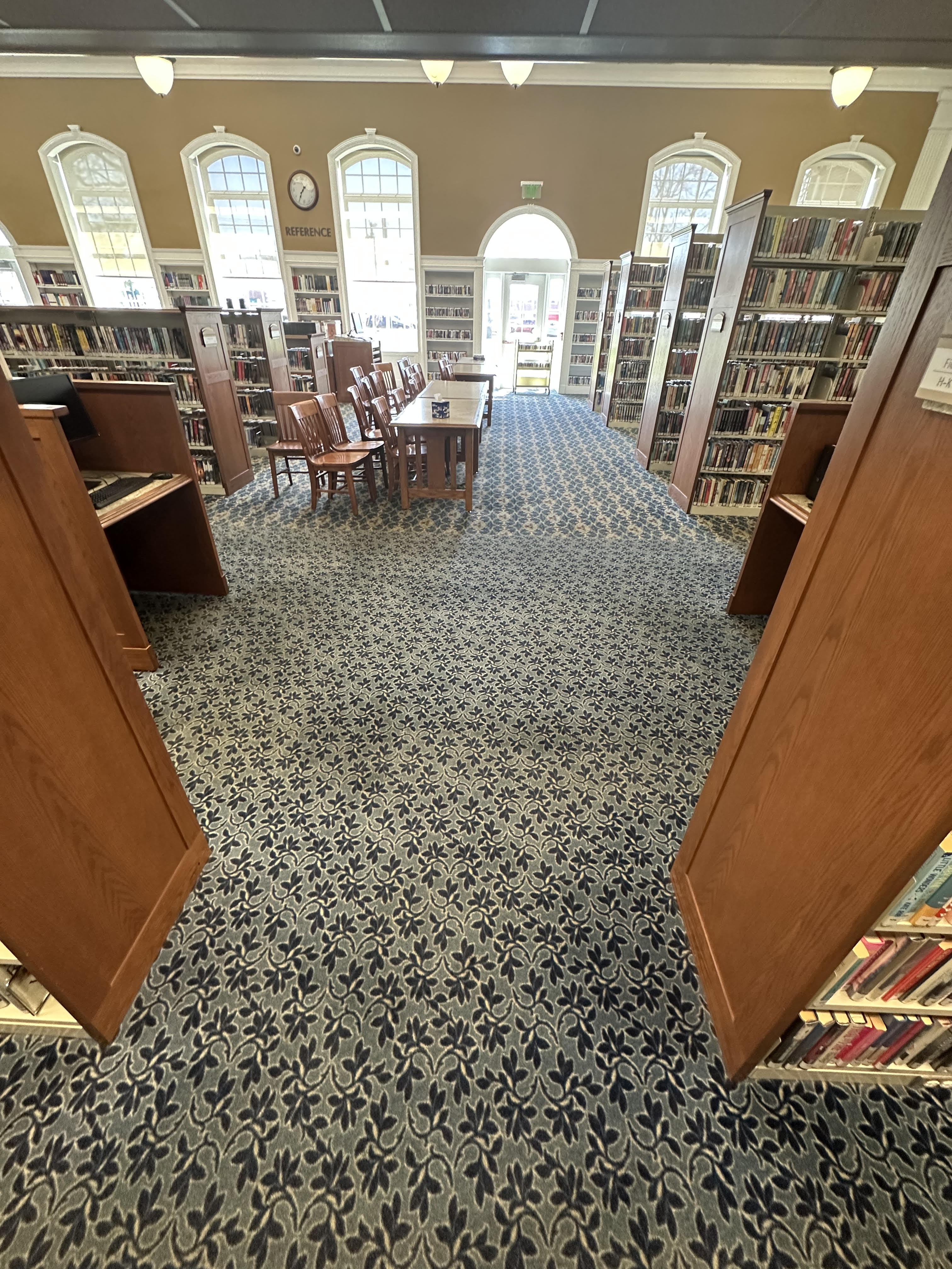 Clean carpets at the Smithtown Building