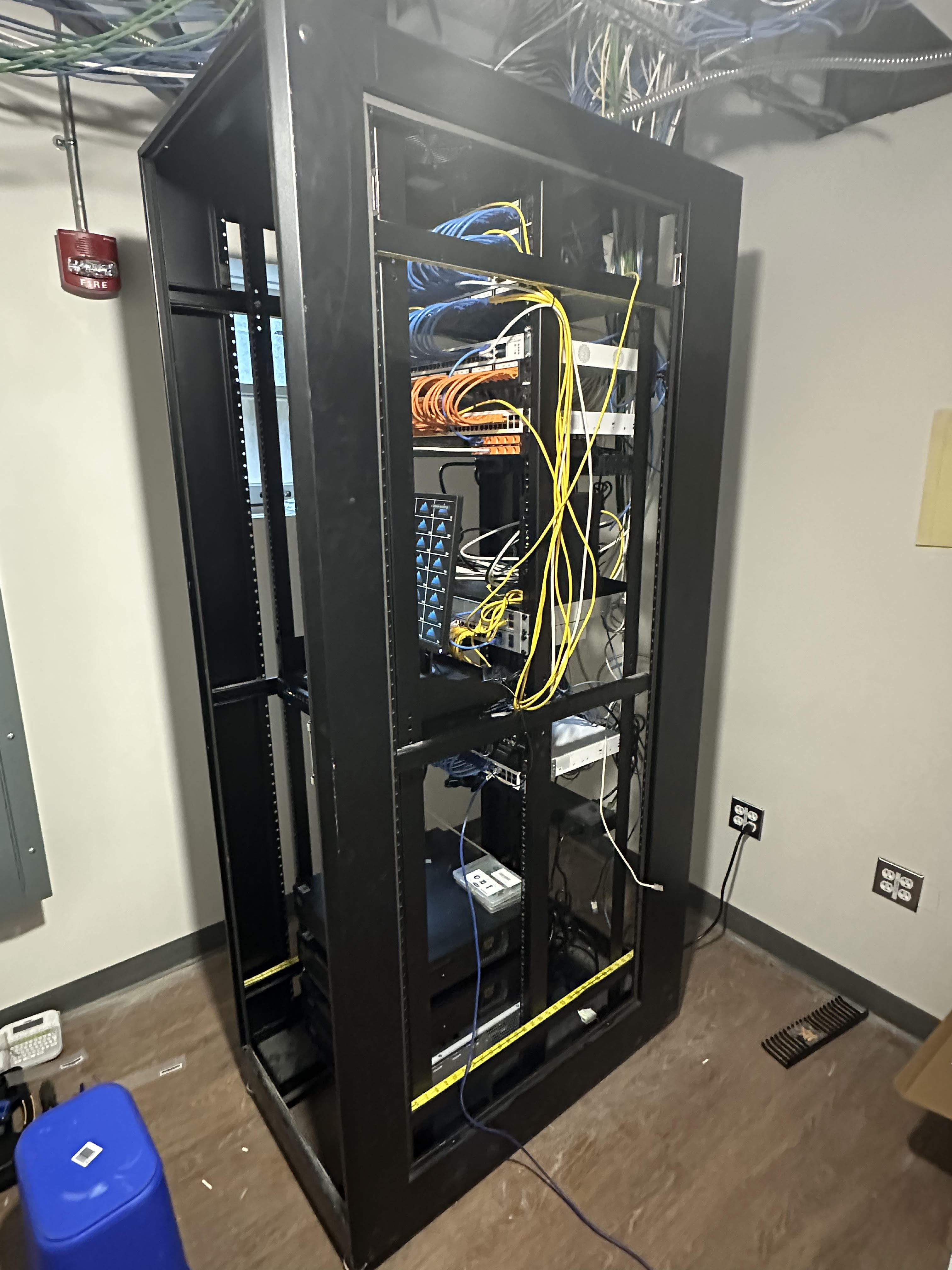 IT Wiring at the Smithtown Building