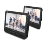 Dual Screen Portable Blu-Ray DVD Media Player