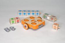 orange square kibo robot