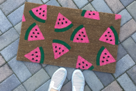 Watermelon Door Mat