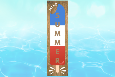 Popsicle Porch Leaner