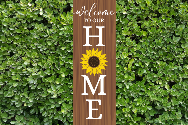 Sunflower Porch Leaner