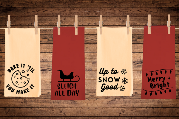 Holiday Tea Towels